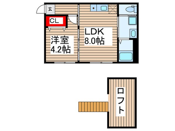 スエルテ幕張本郷の物件間取画像